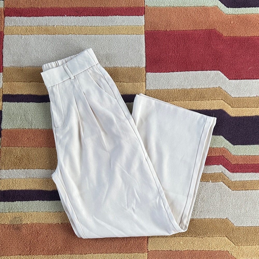 Elegant Cream Trousers